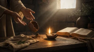 The sacrifice of praise feature