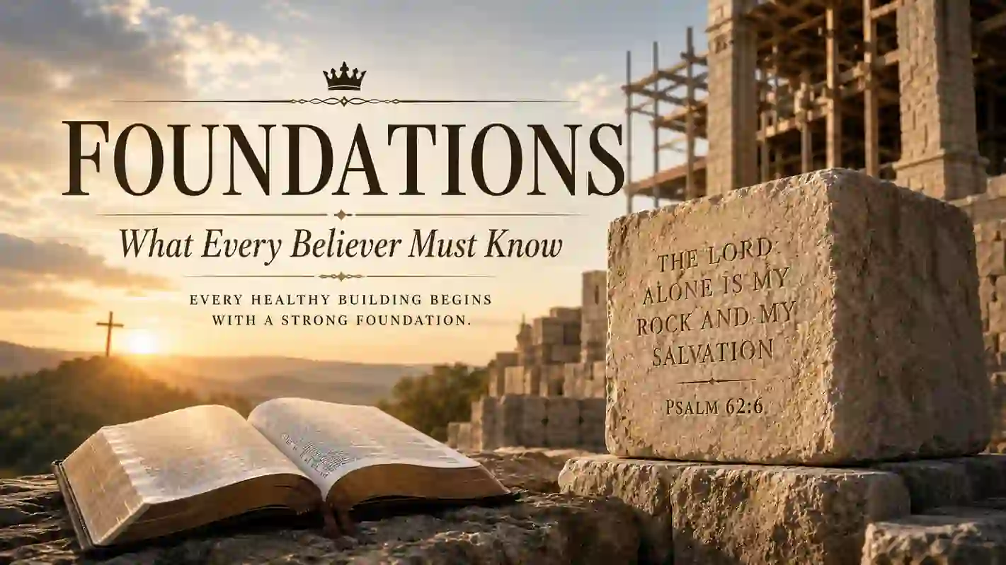 Foundations: What Every Believer Must Know