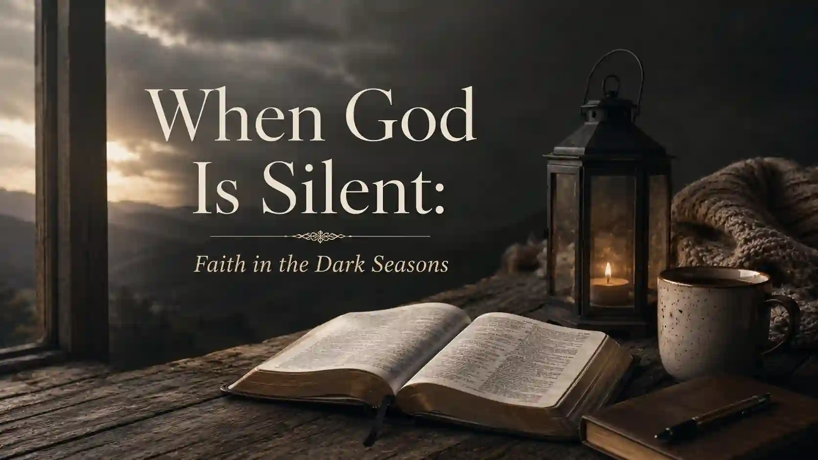When God Is Silent: Faith in the Dark Seasons