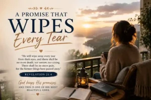 Image for devotional on God will wipe your tears
