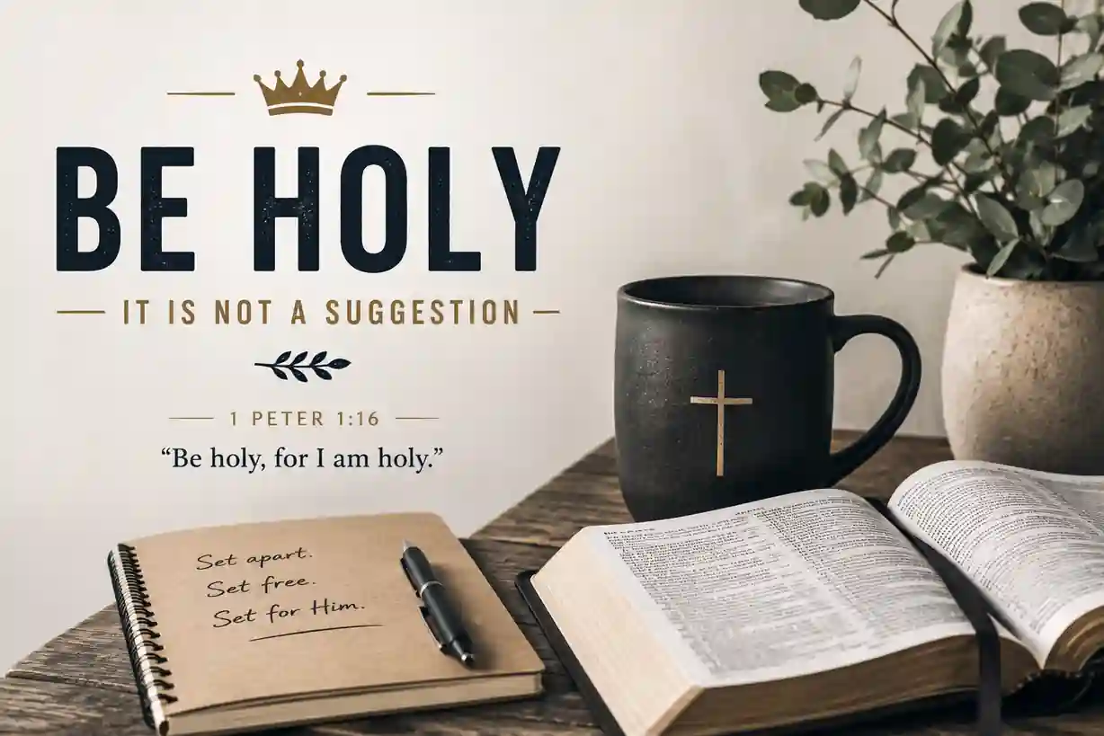 Be Holy — It Is Not a Suggestion