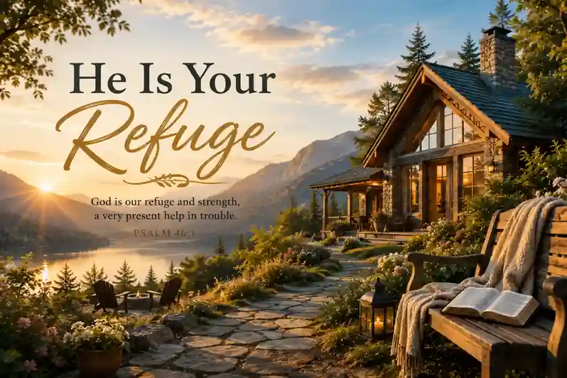 He Is Your Refuge Right Now