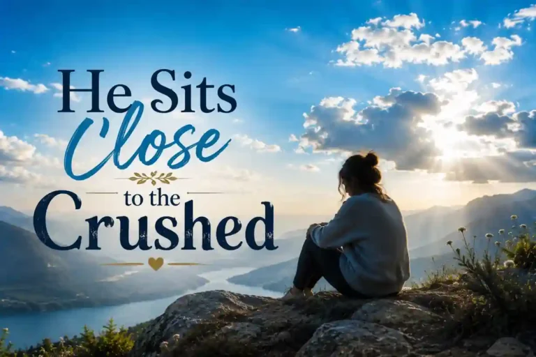 God is close to the crushed and broken