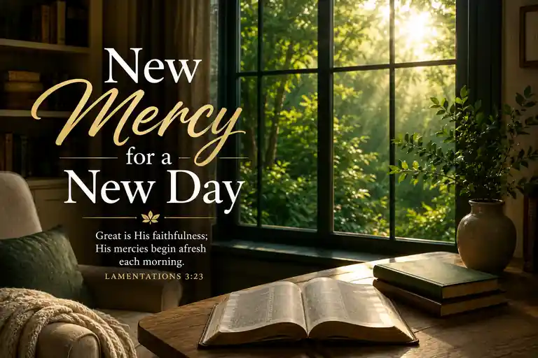 Image for God's Mery is new every day