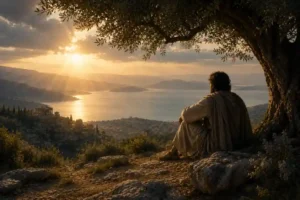 Sunset for daily devotional