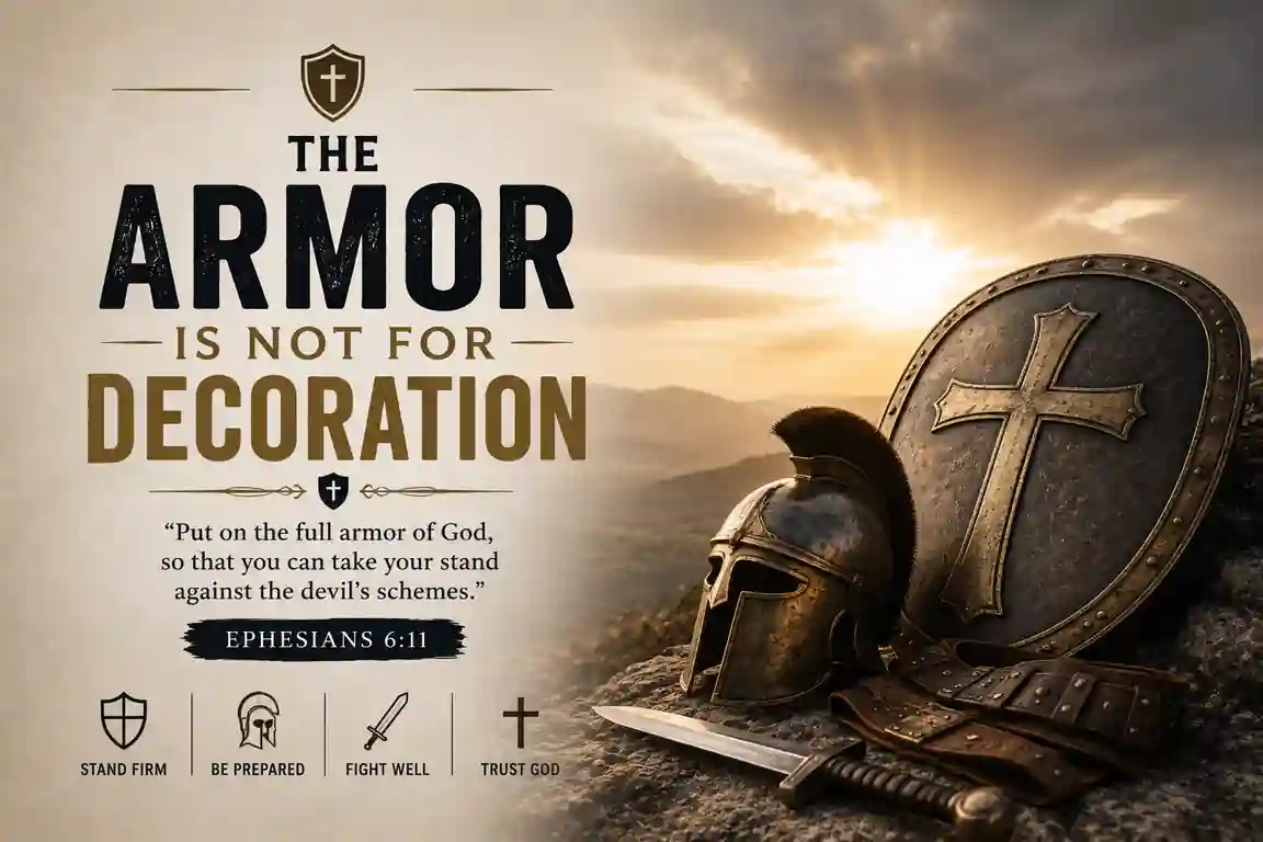 The Armor Is Not for Decoration