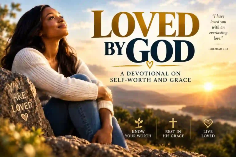 image for a devotional message on Loved by God.